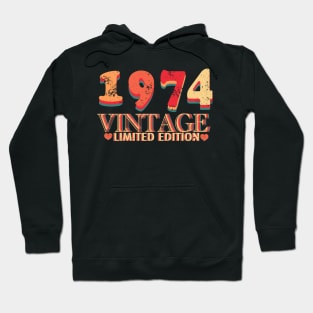 Vintage 1974 Limited Edition Hoodie